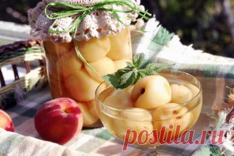Персики на зиму: 20 простых и очень вкусных рецептов(***)