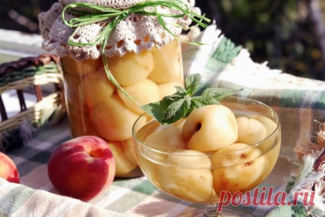 Персики на зиму: 20 простых и очень вкусных рецептов(***)