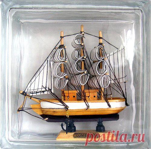 О декоративных стеклоблоках - Мой дом