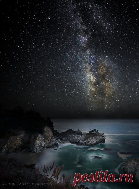 coiour-my-world:
“Whisper of Darkness ~ Big Sur, California ~ John Fan
”