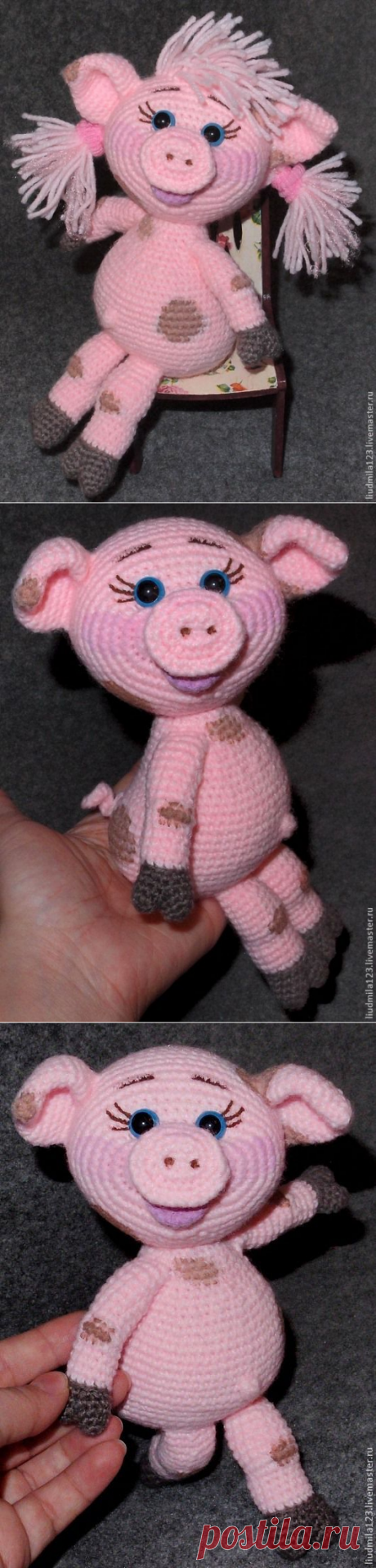 Мастер-класс "Хрюшка Зина" – купить в интернет-магазине на Ярмарке Мастеров с доставкой - 38297RU | Реутов