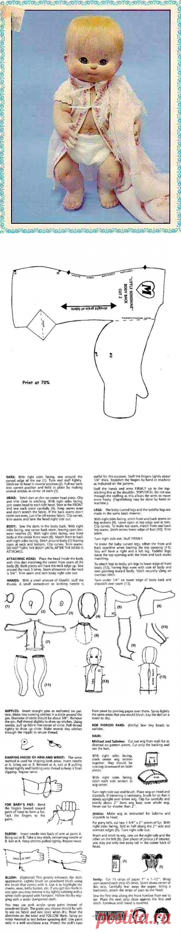 Làm búp bê cho bé yêu từ vải ~ Craft , handmade blog