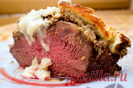 Говядина Веллингтон - пошаговый рецепт с фото - как приготовить, ингредиенты, состав, время приготовления - Mail.ru Леди