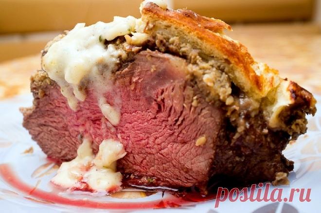 Говядина Веллингтон - пошаговый рецепт с фото - как приготовить, ингредиенты, состав, время приготовления - Mail.ru Леди