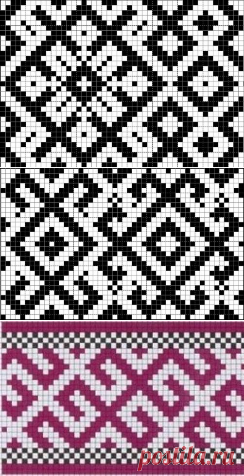 Схемы для браного ткачества на бердо. | Журнал Ярмарки Мастеров