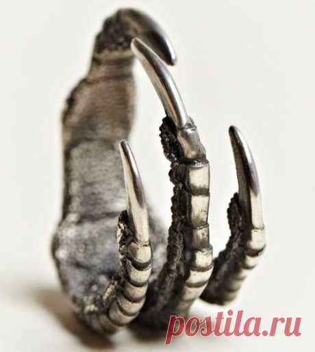 Кольцо коготь дракона всего за 87 рублей