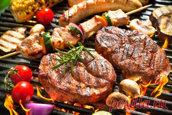 На открытом огне: 10 мясных блюд для пикника / 7dach.ru