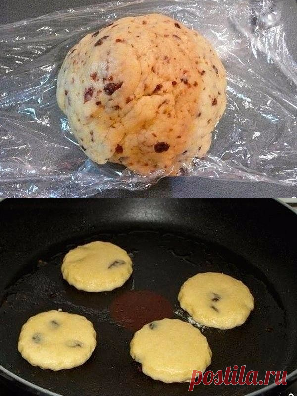 Печенье домашнее на сковороде