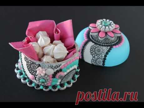 How to Make Contoured Cookie Mosaic Boxes (Part 1 - The Bottoms)