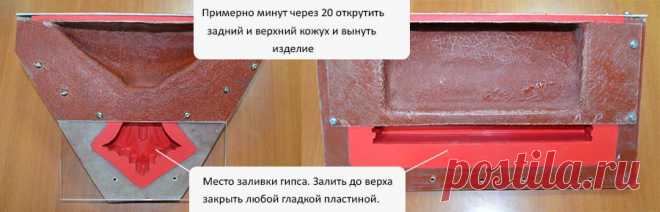 Формы для светильников из гипса
