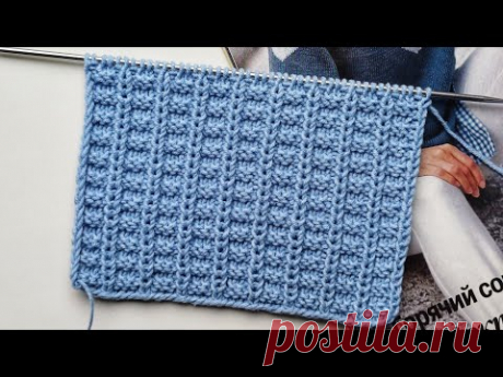 Легко и быстро 👌Простой узор для различных изделий / Simple pattern