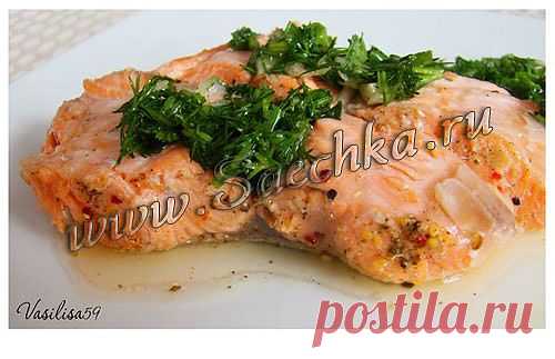 Форель с укропно-чесночным соусом | рецепты на Saechka.Ru