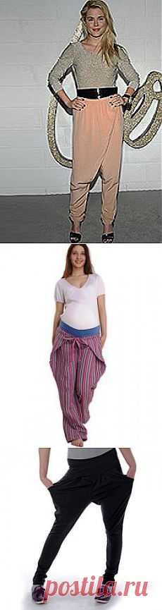 МОЯ ЗАПИСНАЯ КНИЖКА: КАК СШИТЬ ШАРОВАРЫ СУЛТАНКИ.