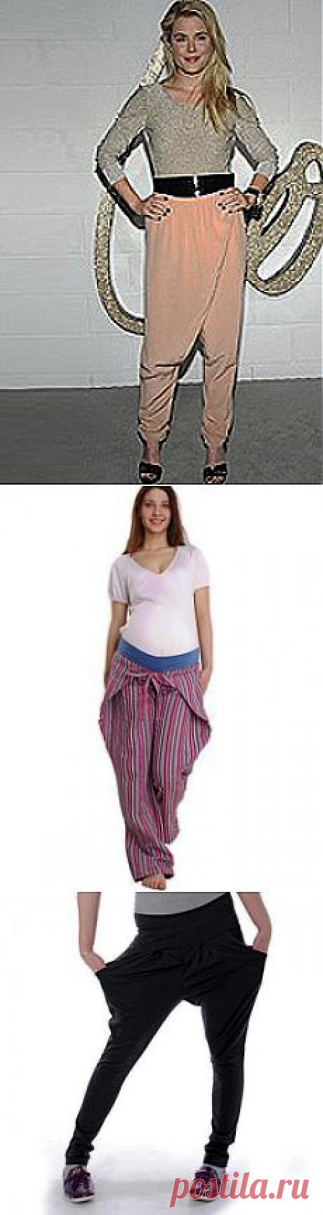 МОЯ ЗАПИСНАЯ КНИЖКА: КАК СШИТЬ ШАРОВАРЫ СУЛТАНКИ.