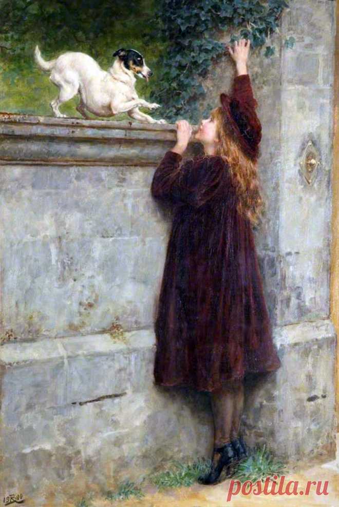Самый преданный друг... | Briton Riviere