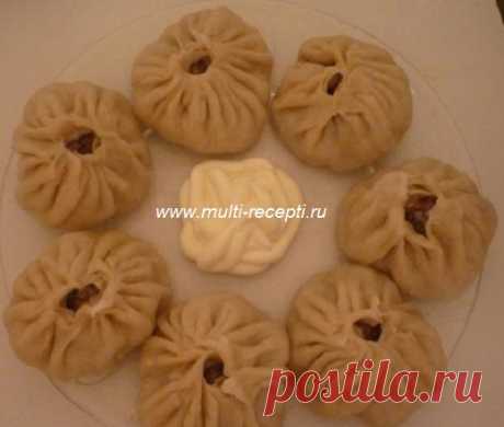Позы (буузы) в мультиварке | Рецепты для мультиварки от Марии Шнайдер Пошаговый рецепт приготовления поз в мультиварке