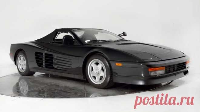 Уникальный кабриолет Ferrari Testarossa короля поп-музыки продают очень дорого (20 фото + 1 видео) . Чёрт побери