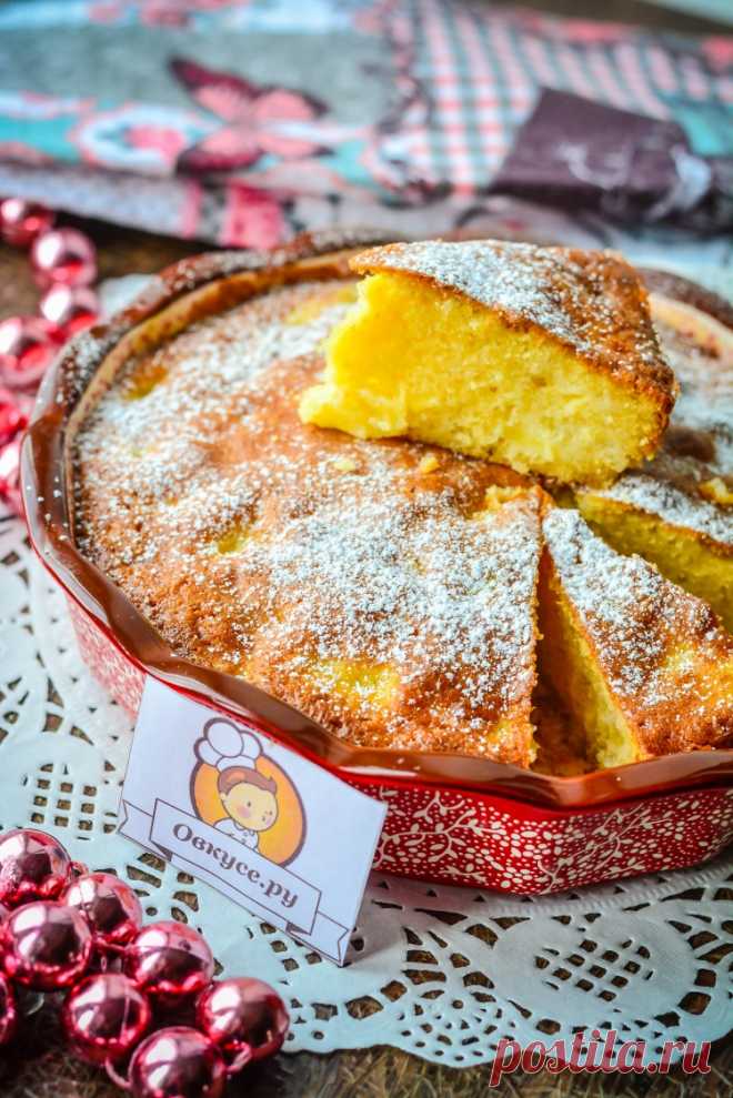Пирог с консервированными ананасами - Простые рецепты Овкусе.ру