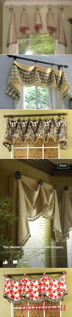 country charm window treatment | CORTINAS