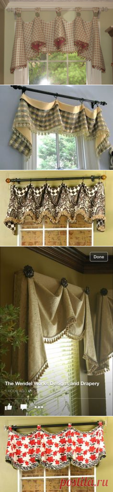 country charm window treatment | CORTINAS