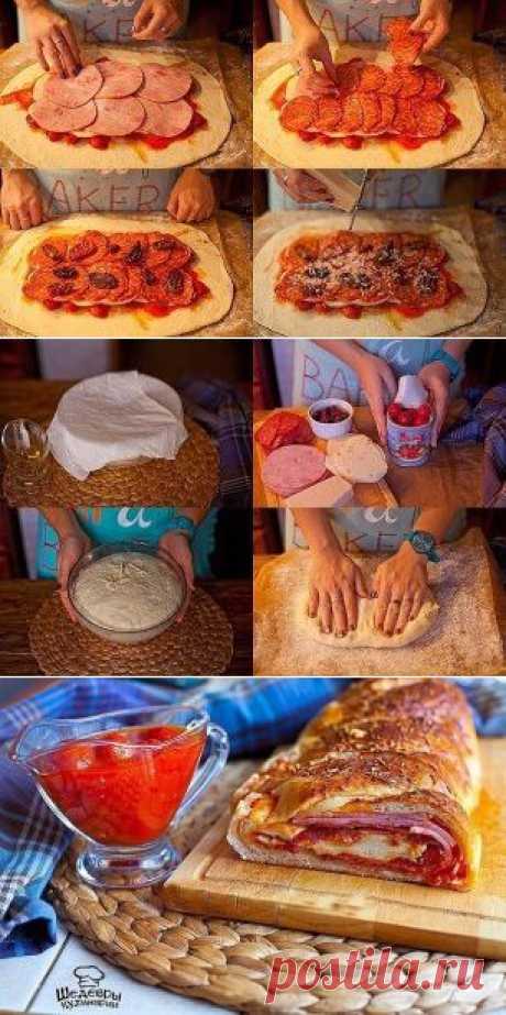 ПИЦЦА В РУЛЕТЕ 🍕