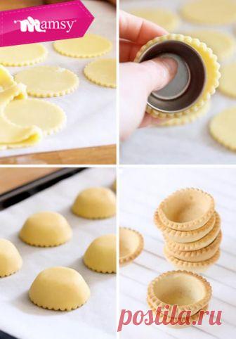 Песочные корзиночки