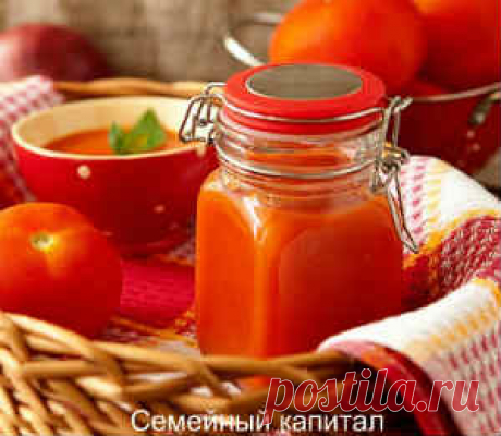 Томатный соус на зиму. Рецепты