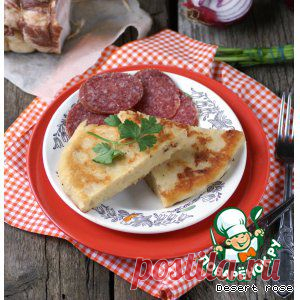 Фрико с картофелем и луком - "Frico con patate e cipolla"