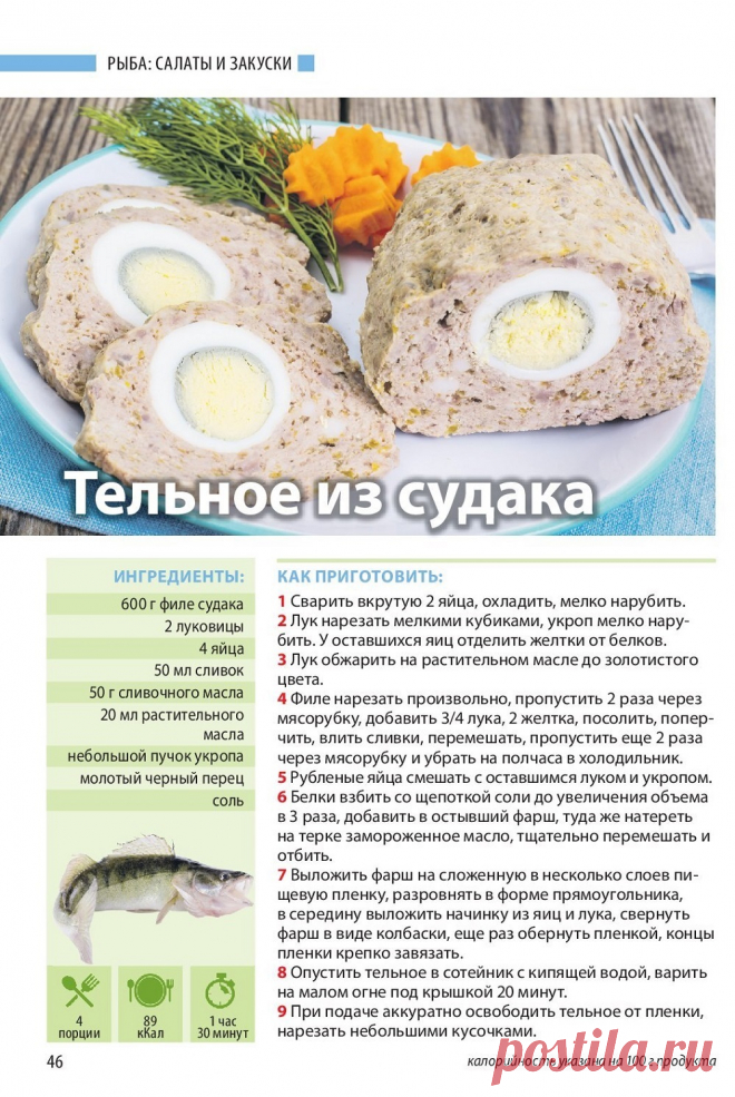 Тельное из судака