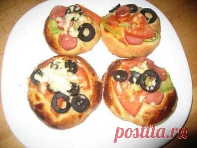 Пиццы малышки (Minik pizzalar турецкая кухня)