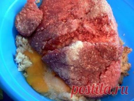 Зразы из рубленого мяса