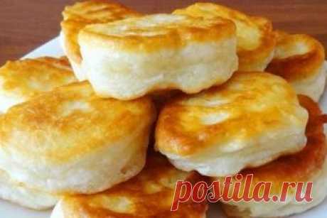 Очень пышные и вкусные оладьи без яиц