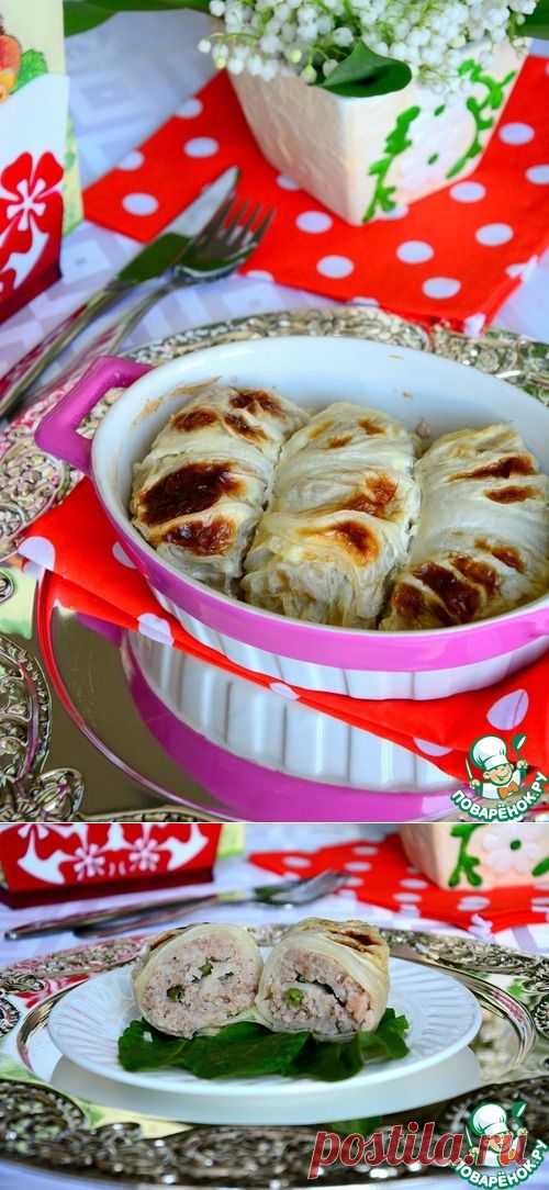 Голубцы с пекинской капустой - кулинарный рецепт