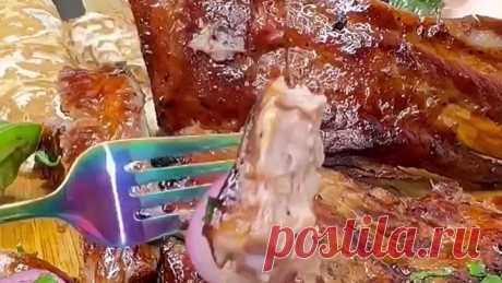 Сочные рёбрышки в духовке