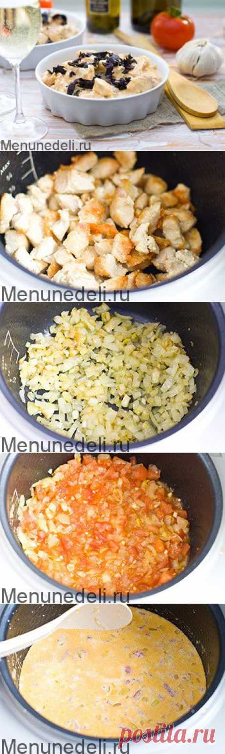 Курица тушеная в мультиварке