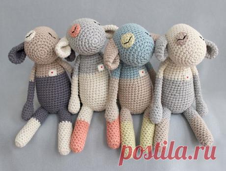 Kuscheltier / Unschulds-Lamm Schaf от eineIdee на Etsy