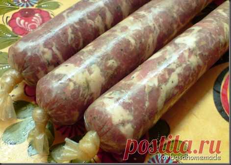 ДОМАШНЯЯ КОЛБАСА: итальянская