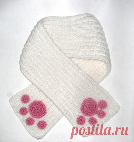 Как связать котошапку и котошарф для ребенка?