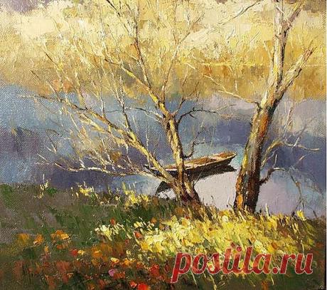 Алексей Зайцев. Живопись мастихином | Usenkomaxim.ru