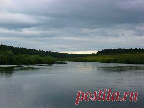 пасмурно на Угре...