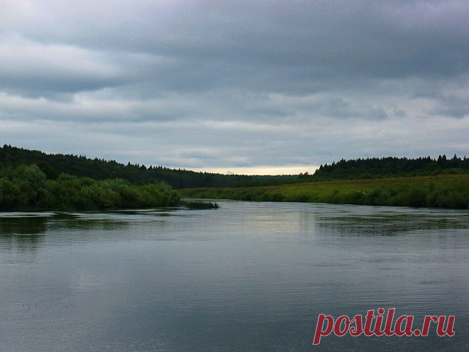 пасмурно на Угре...