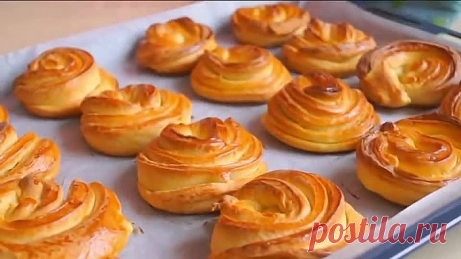 Домашние булочки, воздушные, сливочные - что может быть вкуснее!?