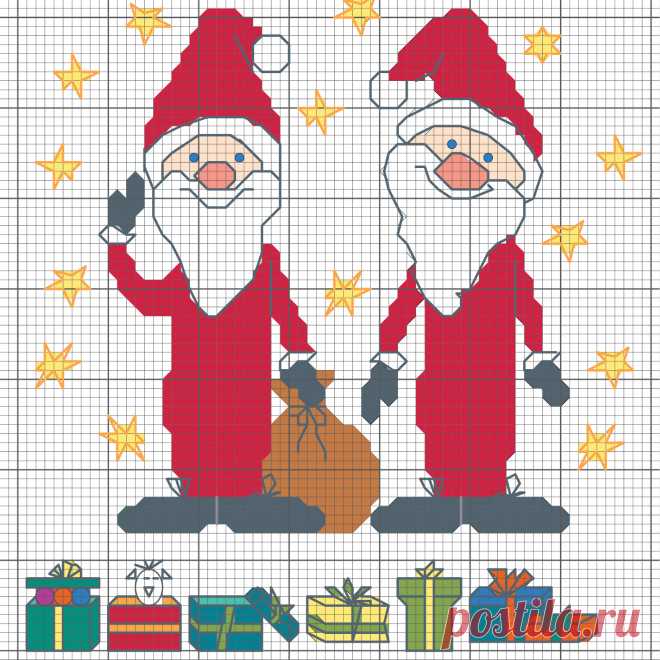 Lustige Nikoläuse sticken - Zweigart & Sawitzki GmbH & Co. KG Lustige Nikoläuse sticken - Entdecke hier dieses Motiv und zahlreiche weitere kostenlose Charts und Stickvorlagen zum Sticken.