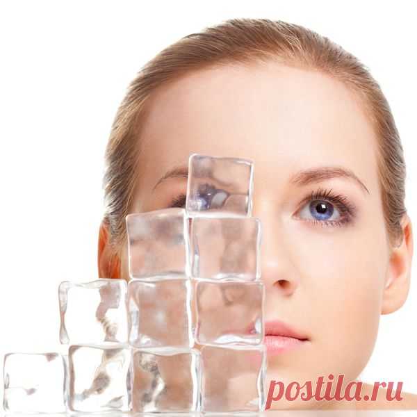 Могут ли кубики льда быть полезны для лица? - Всегда в форме!