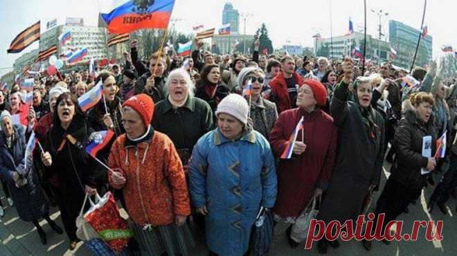 По сети ходит замечательный пост: жесткий ответ ватникам позвавшим русский мир в Украину