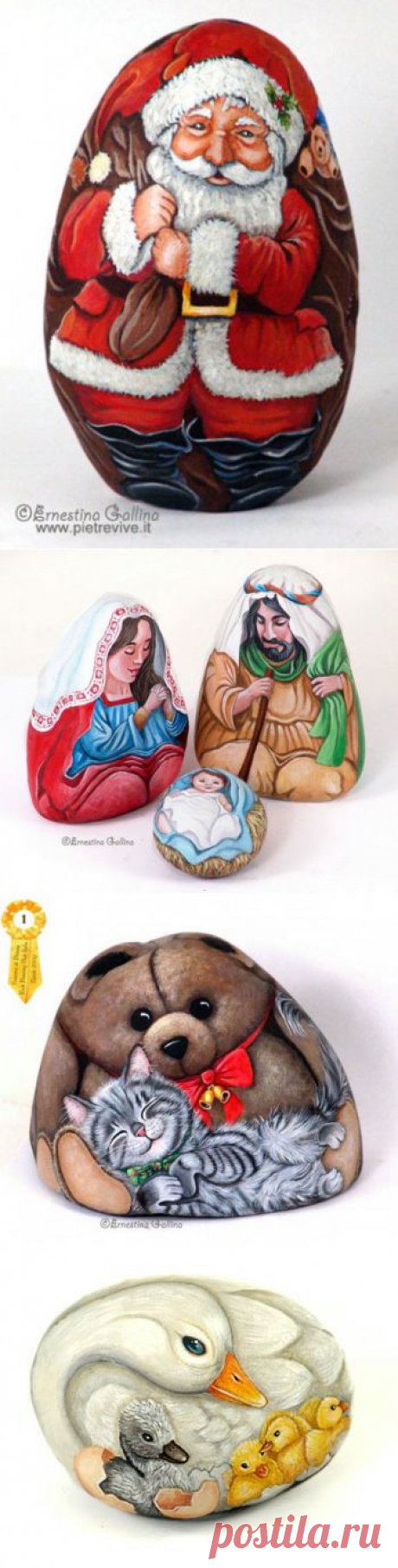 Рисунки на камнях