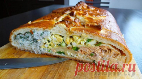 Шедевры мировой кулинарии... Кулебяка. Кулебяка – украшение русского стола Гости сели; оркестр грянул “гром победы раздавайся!” – и две огромные кулябяки развлекли на несколько минут внимание гостей… М. Н. Загоскин. “Рославлев, или русские в 1812 году”.Начнём с “Толкового сл...