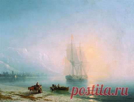 Айвазовский Иван &quot;Спокойное море&quot; описание картины, анализ