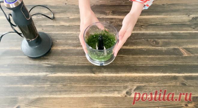 Теперь укроп не замораживаю, а делаю из него 