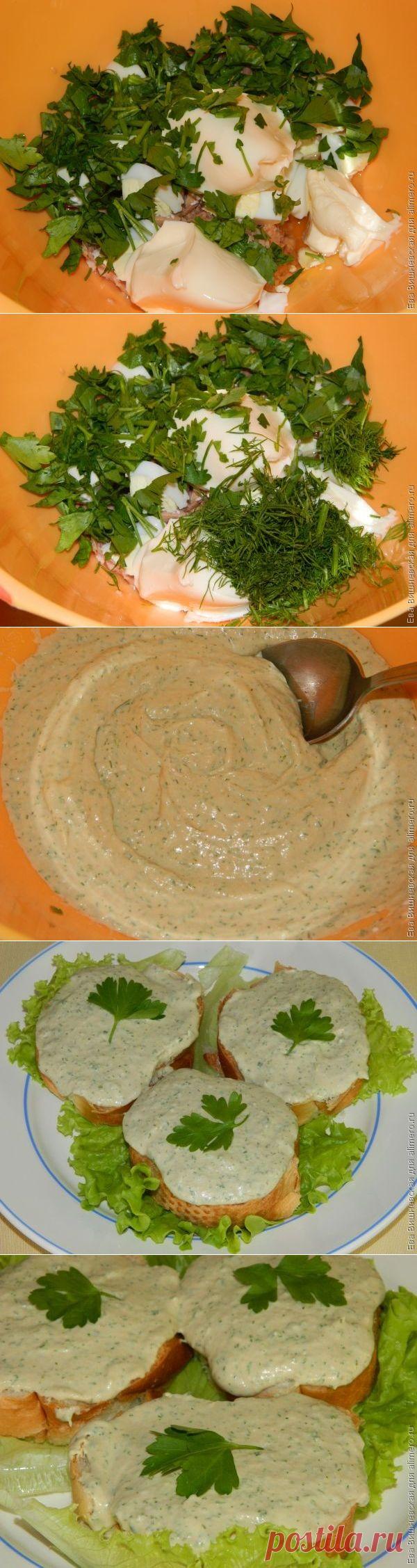 Бутербродная масса "Рыбка"